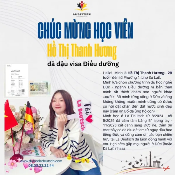Học viên La Deutsch Thanh Hương